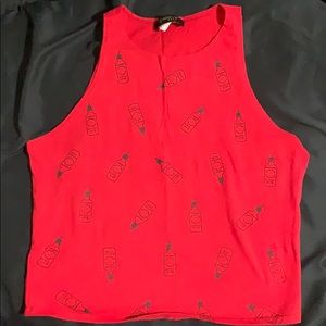 Never worn sriracha tank